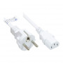 Good Connections Cabo de alimentação ficha Schuko para IEC C13, branco, 1m