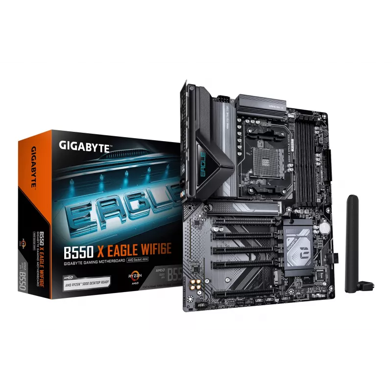 Motherboard ATX Gigabyte B550 X Eagle WiFi6E, AM4, DDR4