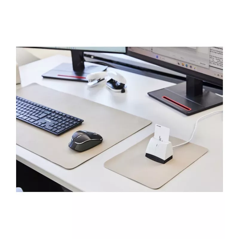 Terminal de smartcard CHERRY ST-1150UB USB-A cinzento-claro leitor de smartcard por contacto