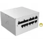 Fonte de alimentação ATX totalmente modular Sharkoon Rebel P20 Gen2 850W branco 80 Plus Gold