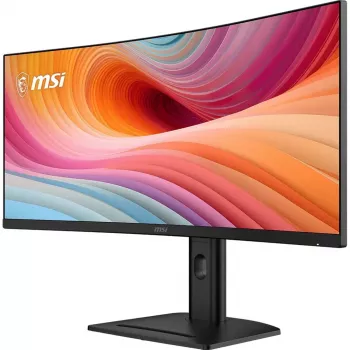 Monitor MSI PRO MP341CQPHGN E12 34 polegadas 1500R Curved VA WQHD 100Hz HDR Ready