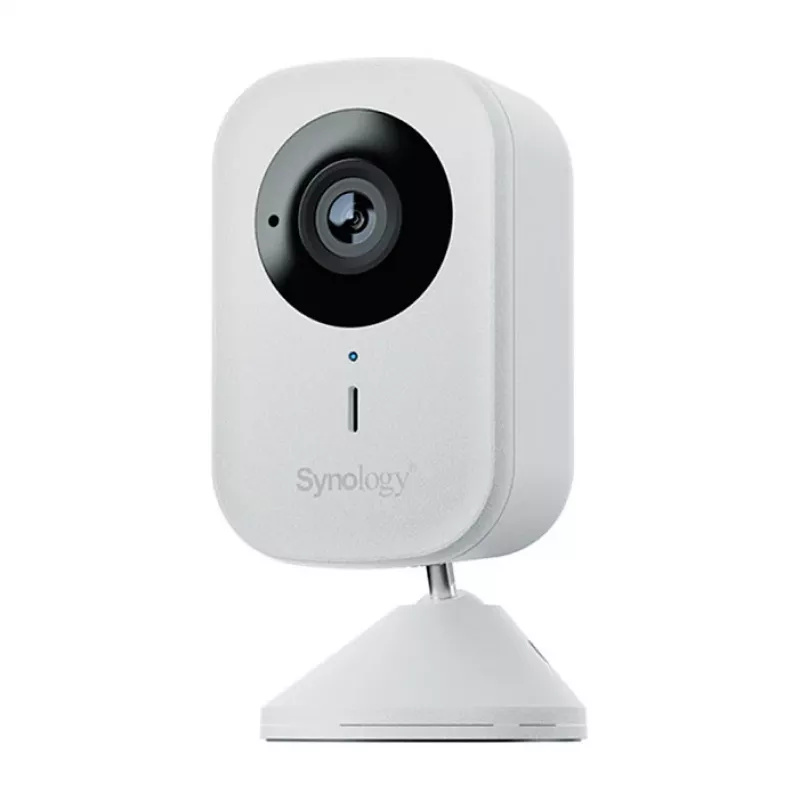 Câmara cúbica Wi-Fi Synology CC410W 4MP com IA, vista panorâmica de 360°, áudio bidirecional, IP67, PoE