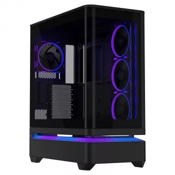 Caixa de gaming ASUS PRIME AP304 TG ARGB ATX Black Edition