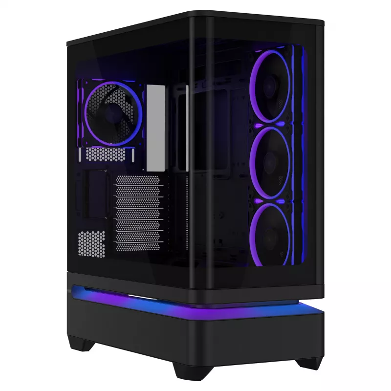 Caixa de gaming ASUS PRIME AP304 TG ARGB ATX Black Edition