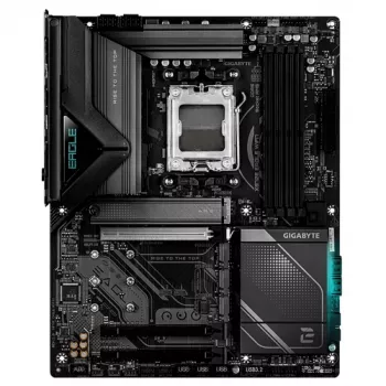 Placa-mãe GIGABYTE X870E EAGLE WIFI7 AM5 ATX, 4x DDR5, HDMI, DP, 4x M.2, USB4, Wi-Fi 7, 5GbE