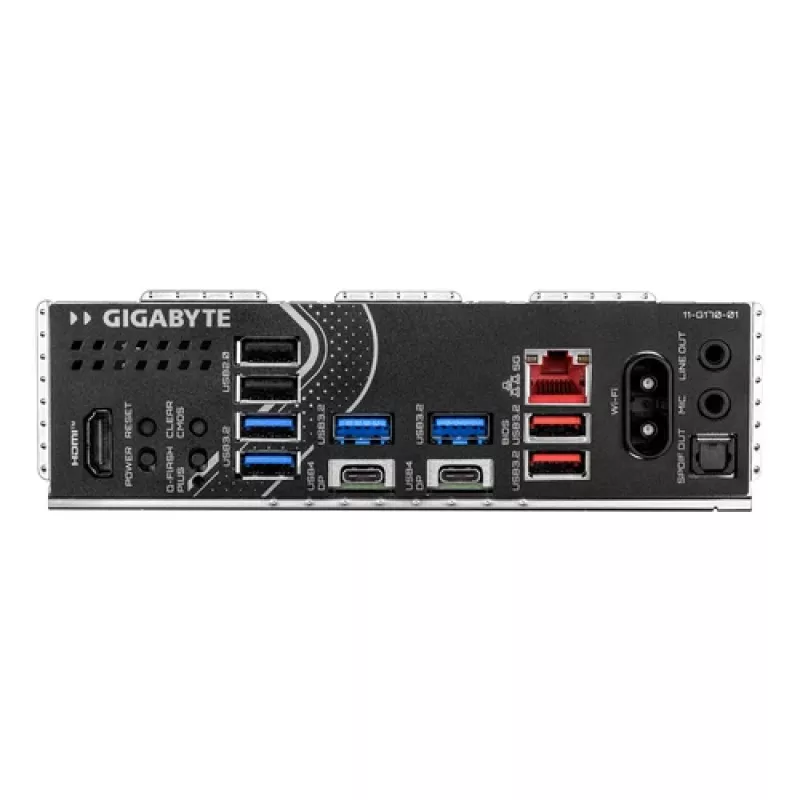 Placa-mãe GIGABYTE X870E EAGLE WIFI7 AM5 ATX, 4x DDR5, HDMI, DP, 4x M.2, USB4, Wi-Fi 7, 5GbE