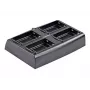 Carregador de baterias de 4 ranhuras Datalogic 94A150034 para Skorpio X3, sem fonte de alimentação