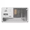 Fonte de alimentação CORSAIR RMe White Series RM850e 2026 850W totalmente modular ATX com certificação Cybenetics Platinum