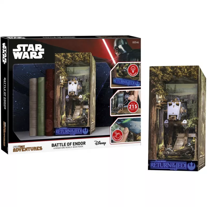 Revell Tiny Adventures Star Wars Batalha de Endor Kit de modelo de encaixe