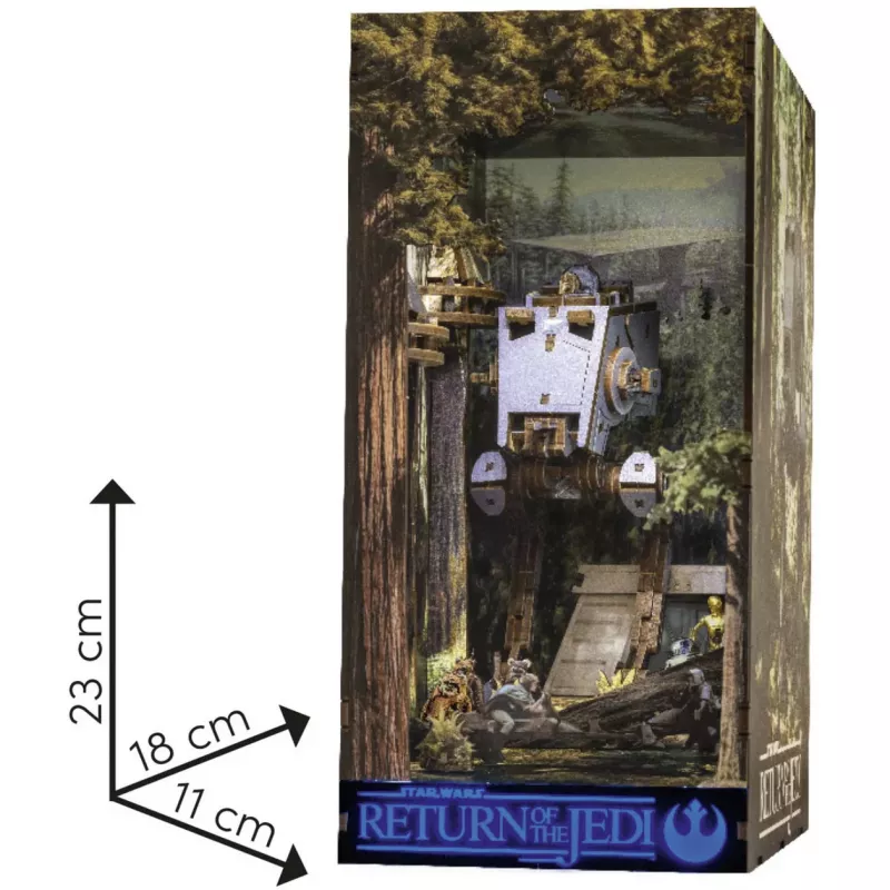 Revell Tiny Adventures Star Wars Batalha de Endor Kit de modelo de encaixe