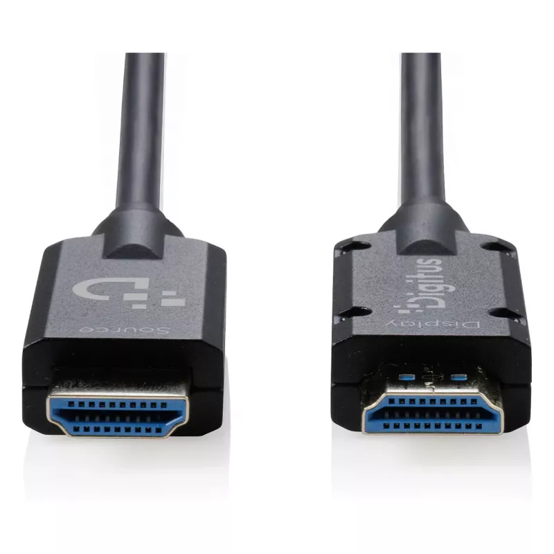 DIGITUS Cabo ótico ativo HDMI 2.1 Armored, 8K UHD, 20 m, preto