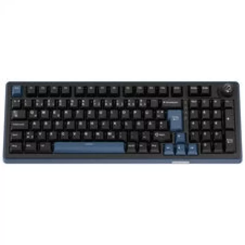 Ducky OK-M 98 teclado gaming, layout 98%, hot-swappable, RGB, ISO - switches lineares KTT