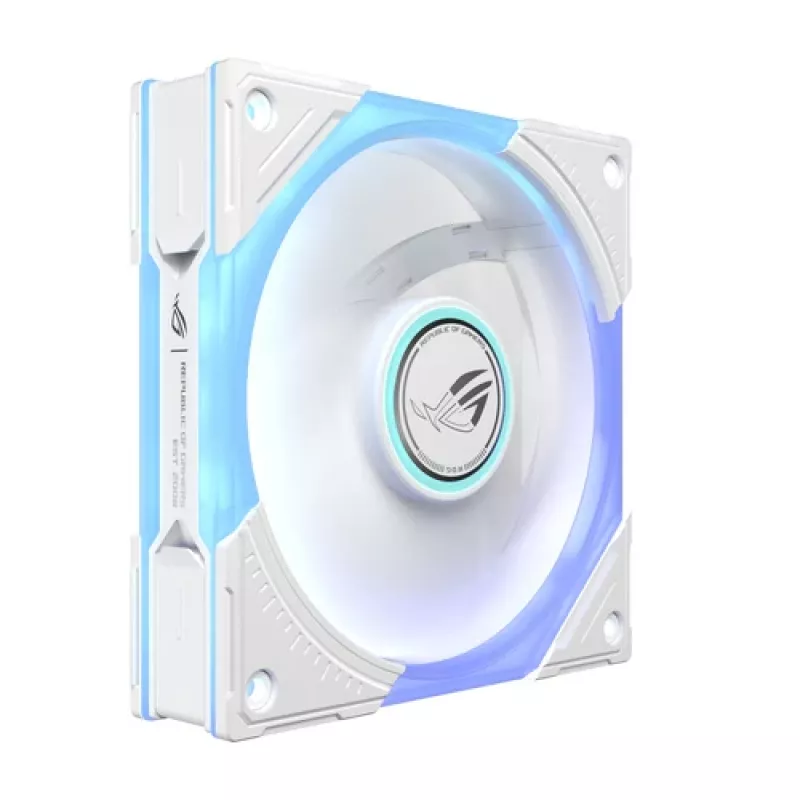 ASUS ROG Eurux GR120 ARGB Reverse Fan White Edition, 120 mm, embalagem individual