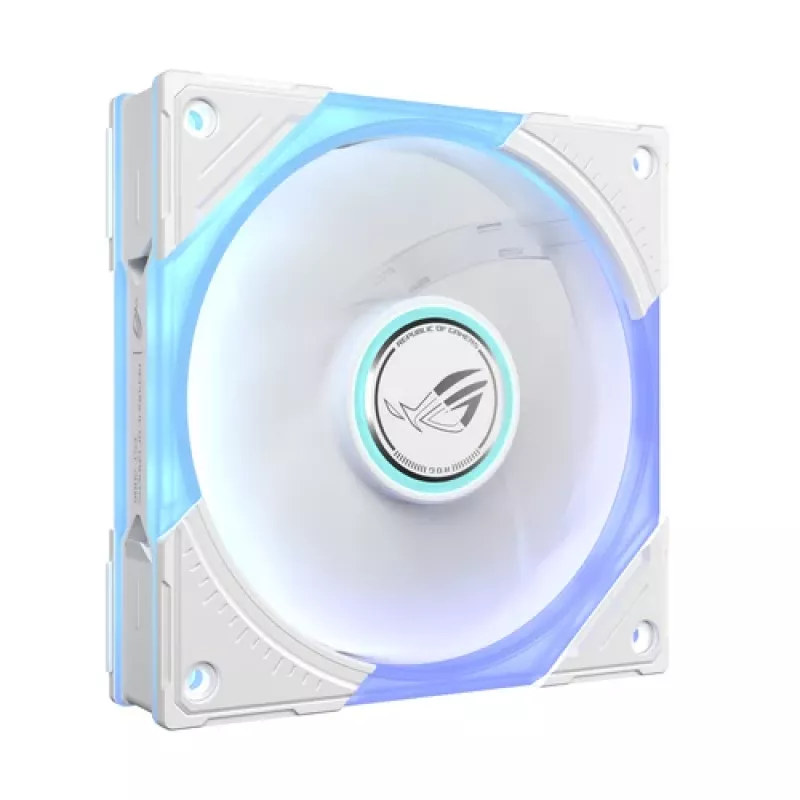 ASUS ROG Eurux GR120 ARGB Reverse Fan White Edition, 120 mm, embalagem individual