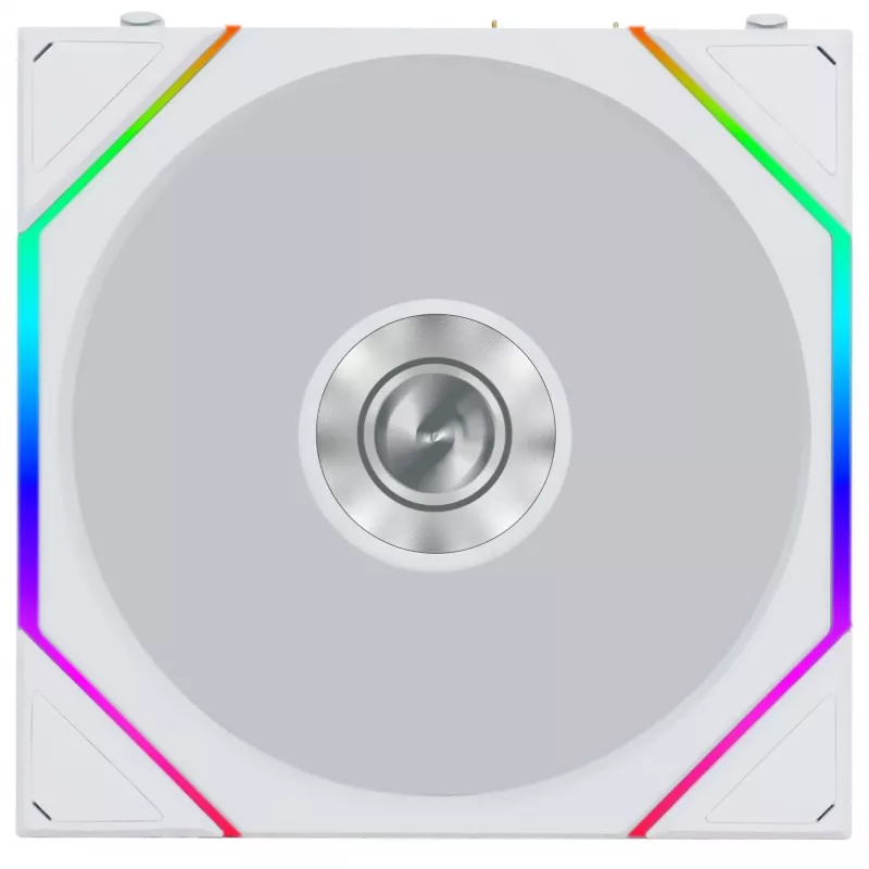 Ventoinha Lian Li UNI FAN TL FLEX Wireless ARGB Reverse Blade 120mm - Branco