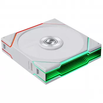 Ventoinha para caixa Lian Li UNI FAN TL120 FLEX Wireless ARGB Branco 120mm