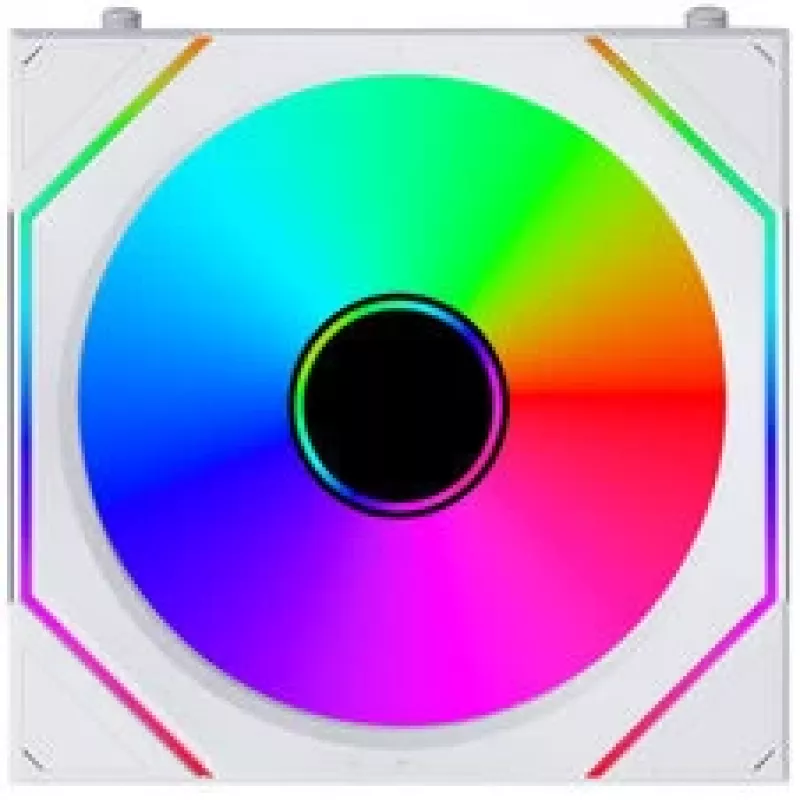 Ventoinha Lian Li UNI FAN SL-INF FLEX Wireless ARGB Reverse Blade 120mm - Branco