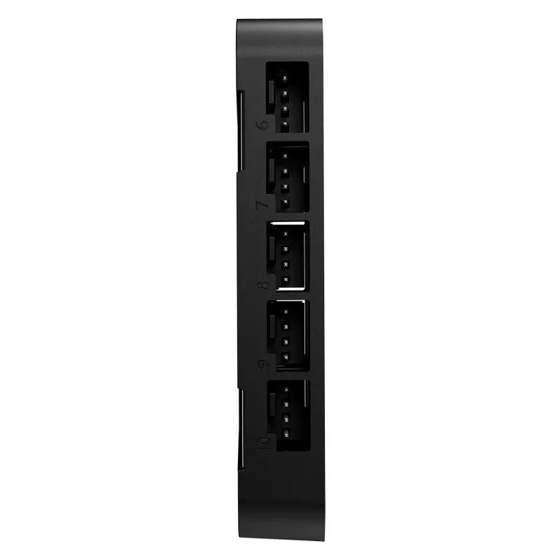 Controlador de ventoinhas ARCTIC 10-Port PWM Hub com alimentação SATA, Preto