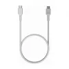 Cabo Green Cell PowerStream USB-C para USB-C 100W PD 2m Branco