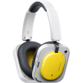 Auscultadores over-ear Nothing Headphone (a) Amarelo - Bluetooth 5.3, LDAC, ANC, bateria de 42,5h
