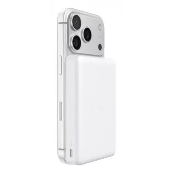 Power bank sem fios magnética Belkin BoostCharge Slim 10000mAh 7,5W Branco