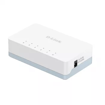 Switch de secretária não gerido D-Link DES-1005C/V/E Fast Ethernet - 5 portas