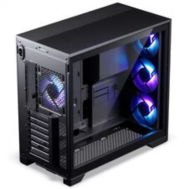 Caixa de PC Midi-Tower Phanteks XT M5, ATX, frente em malha, vidro temperado, 3x ventoinhas D-RGB, Preto