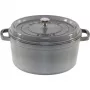 Panela de ferro fundido Staub La Cocotte 28cm redonda, cinzento grafite