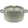 Cocotte Staub La Cocotte 24cm redonda, eucalipto, ferro fundido
