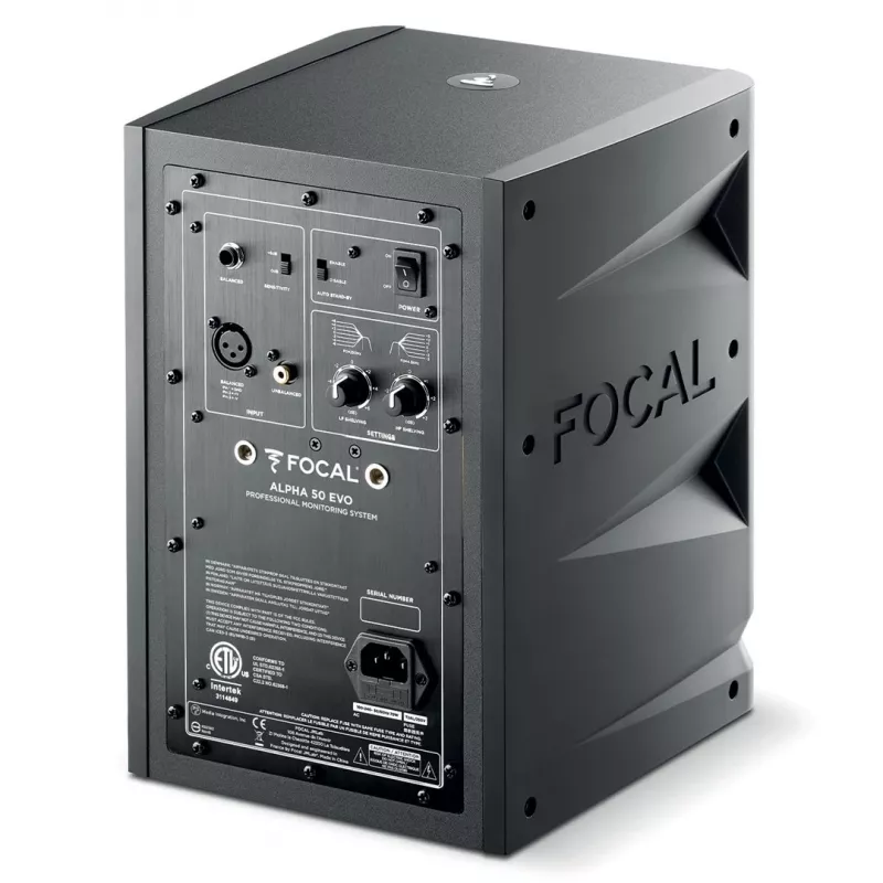Focal Alpha Evo 50 - Monitor de estúdio ativo de 2 vias (unidade)