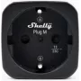 Tomada inteligente Shelly Plug M Gen3 pack de 4 preta com monitorização de energia, Wi-Fi e Bluetooth