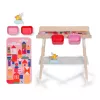 Mesa de muda para boneca BABY born ZAPF CREATION com arrumação integrada e colchão removível