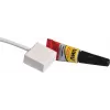 ABUS Security-Center FU7301W Detetor de quebra de vidro sem potencial com almofada adesiva, branco