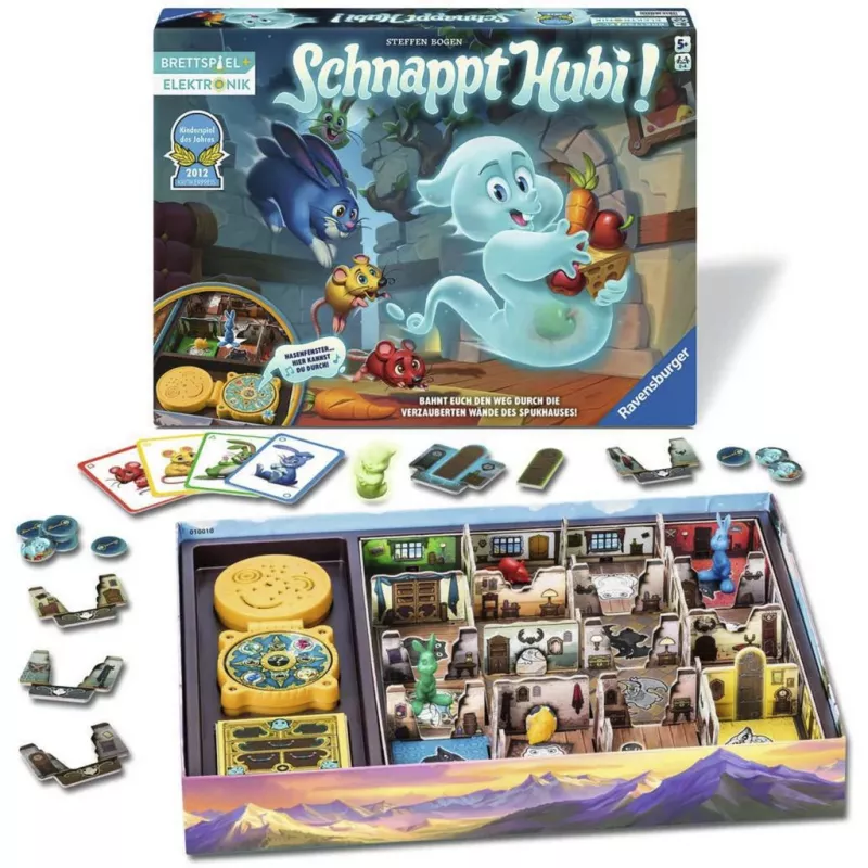 Ravensburger Schnappt Hubi! Jogo infantil eletrónico cooperativo - Vencedor do Jogo Infantil do Ano 2012