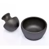 Zassenhaus MANO Almofariz em ferro fundido, 10 x 7,5 cm