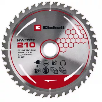 Einhell TE-TS 36/8 T Li-Solo Serra circular de bancada a bateria 210 mm (4340455)