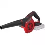 Einhell Power X-Change Soprador de folhas a bateria TE-CB 18/270 Li - Solo (18 V, vermelho/preto, sem bateria)