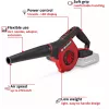 Einhell Power X-Change Soprador de folhas a bateria TE-CB 18/270 Li - Solo (18 V, vermelho/preto, sem bateria)