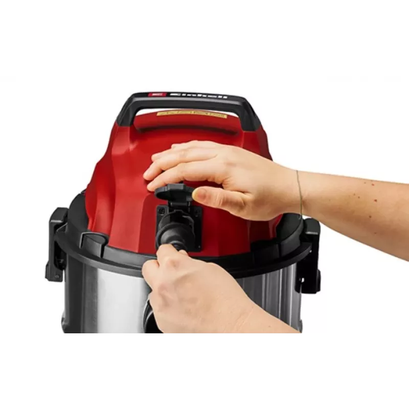 Aspirador de sólidos e líquidos para oficina Einhell TC-VC 3055 SA com tomada, 30 L