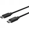 ANSMANN Cabo de dados e carregamento USB-C para USB-C 2m Preto 60W PD