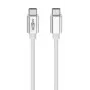 ANSMANN Cabo de dados e carregamento USB-C para USB-C 1,2 m Branco 60W