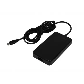 ALLNET Fonte de alimentação USB-C GaN PD 90W com cabo de 2,8m - Preto