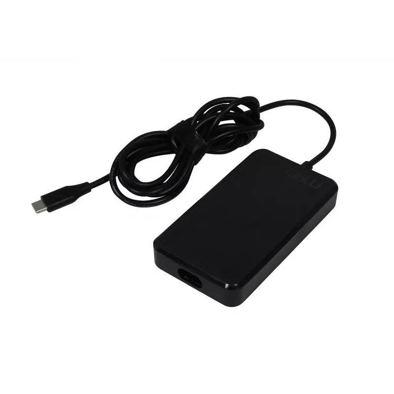 ALLNET Fonte de alimentação USB-C GaN PD 90W com cabo de 2,8m - Preto