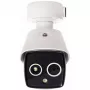 Câmara de rede exterior bi-espectral thermal tube ABUS Security-Center IPCA64581D 4MPx