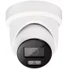Câmara dome IP ABUS 4 MP, objetiva de 4 mm, IV e luz branca, PoE