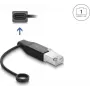 Adaptador de rede USB Type-C Delock Gigabit LAN 1 x ficha RJ45