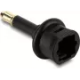 Adaptador Delock Mini TOSLINK 3,5 mm ficha para conector fêmea TOSLINK