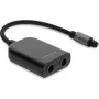 Distribuidor S/PDIF TOSLINK Delock 1 entrada 2 saídas