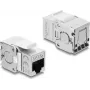 Módulo Keystone Delock RJ45 conector fêmea para LSA Cat.6A blindado sem ferramentas