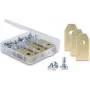 Lâminas de substituição com revestimento de titânio Delock para robôs corta-relvas Husqvarna, Gardena e Segway (pack de 30)
